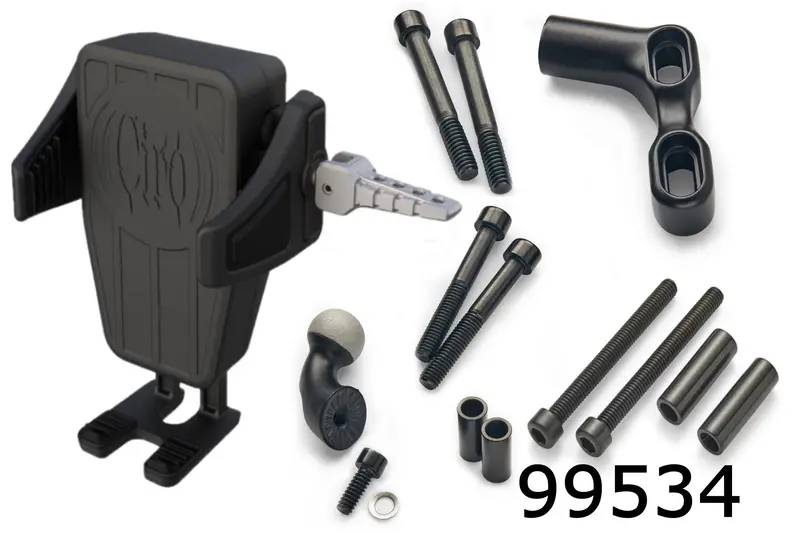 Gen 2 Cybercharger Phone Holder With Offset Perch Mount For Indian Pursuit 2