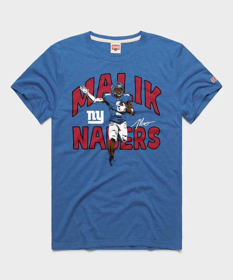 Giants Malik Nabers Signature 1