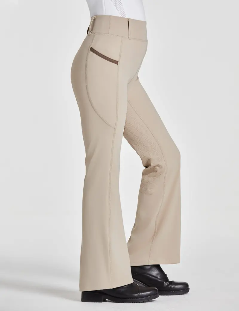 Girls Full Seat Bootcut Riding Pants 1