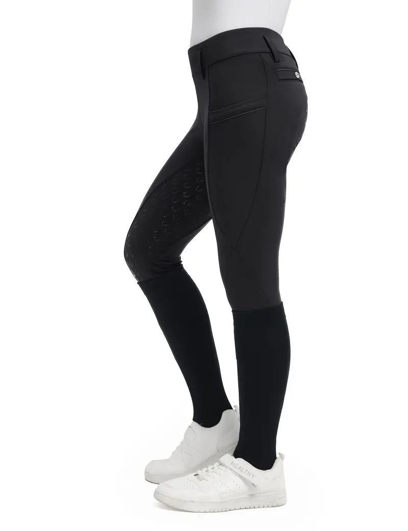 Girls Full Seat Breeches Faux Back Pockets 13
