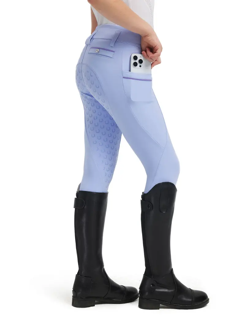 Girls Full Seat Breeches Faux Back Pockets 17