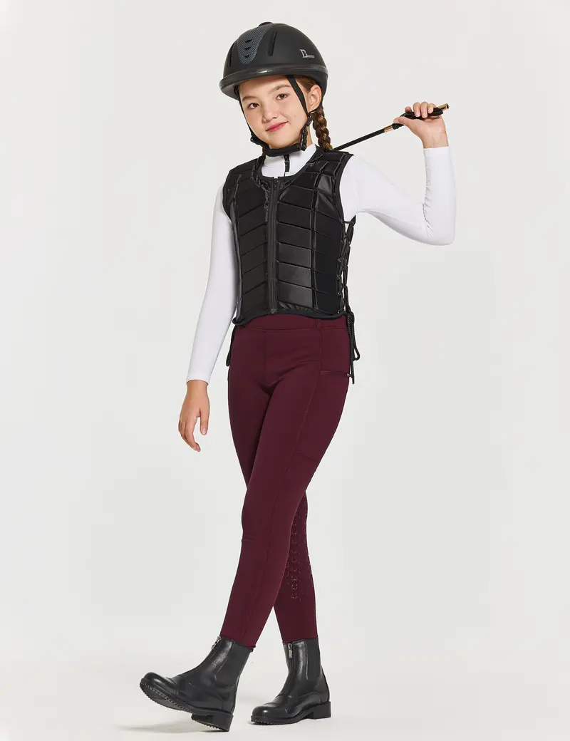 Girls Full Seat Breeches Fleece Lined 11
