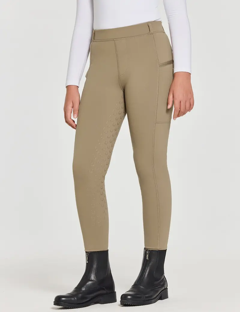 Girls Full Seat Breeches Fleece Lined 13