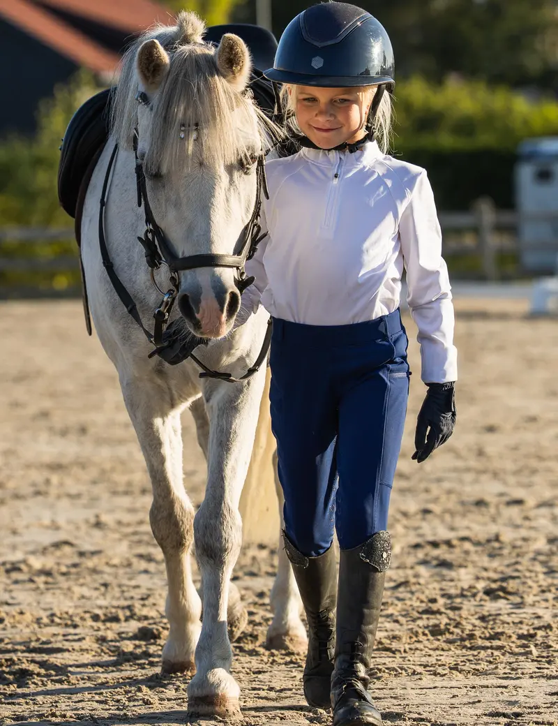 Girls Full Seat Breeches Fleece Lined 2