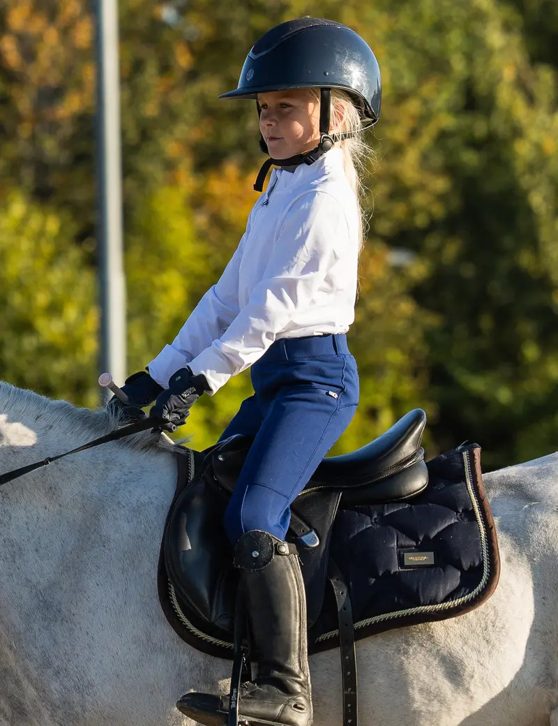 Girls Full Seat Breeches Fleece Lined 4