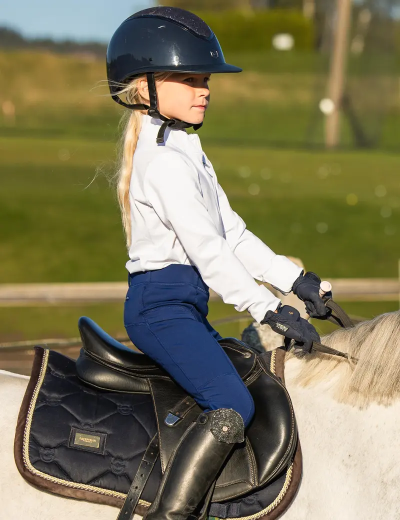 Girls Full Seat Breeches Fleece Lined 6
