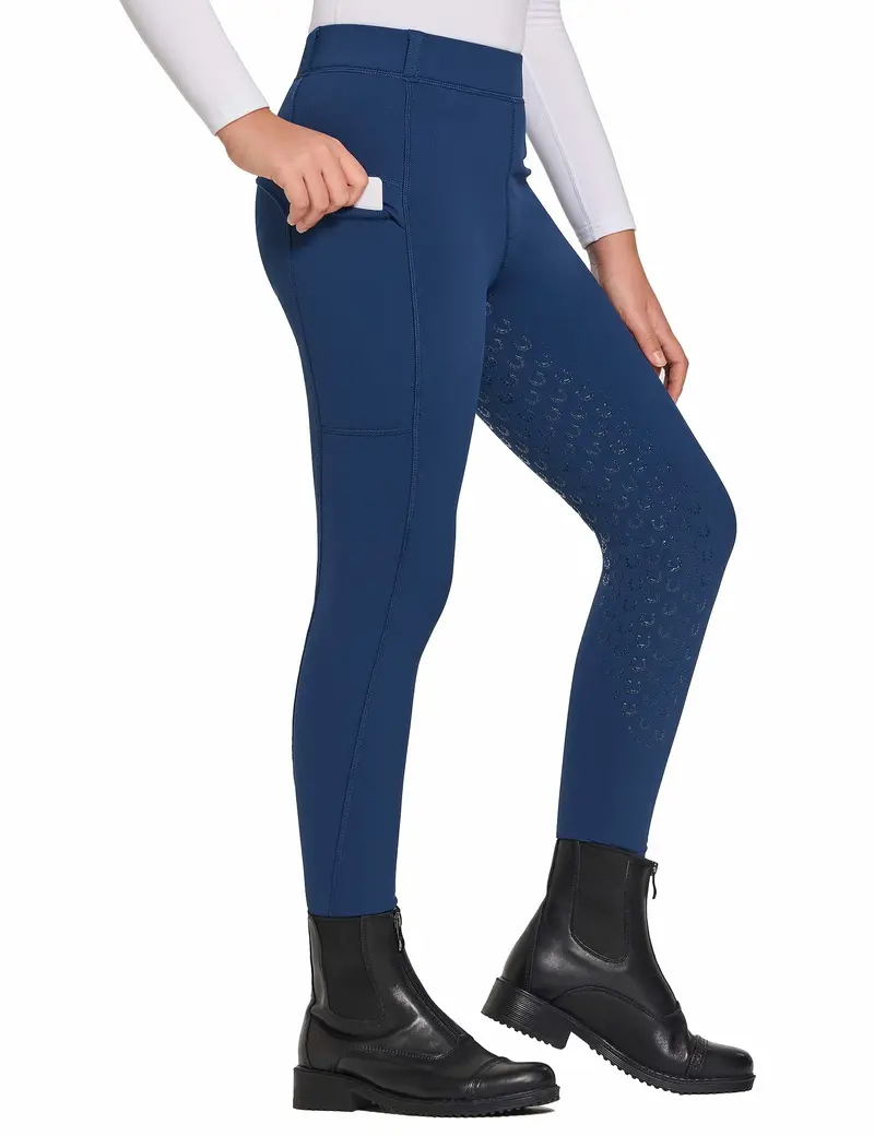 Girls Full Seat Breeches Fleece Lined 8