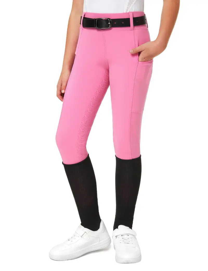 Girls Full Seat Riding Tights Breeches 1