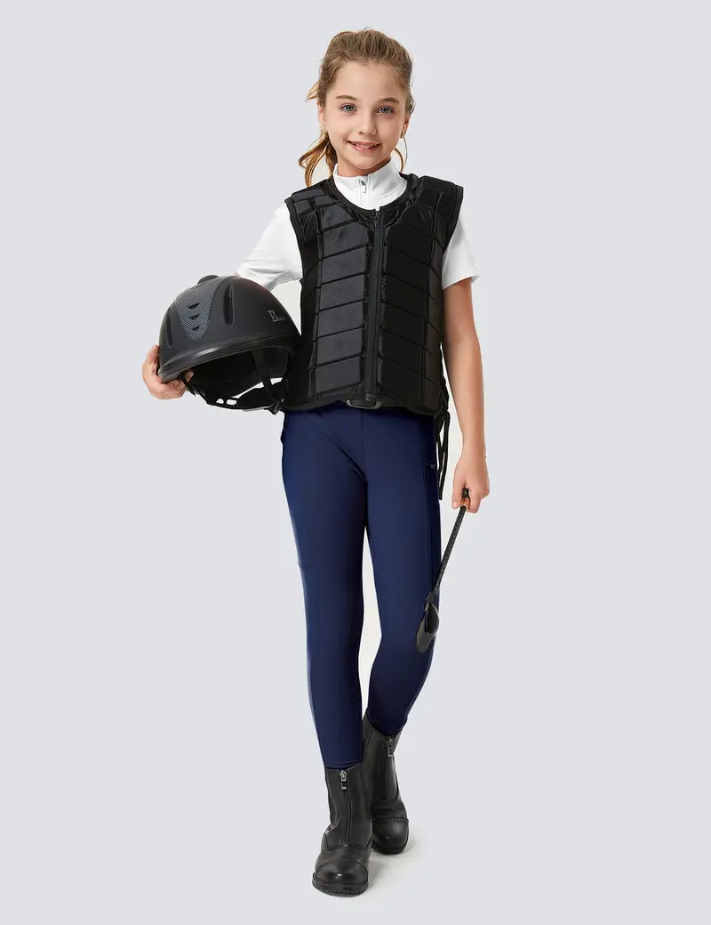 Girls Full Seat Riding Tights Breeches 15