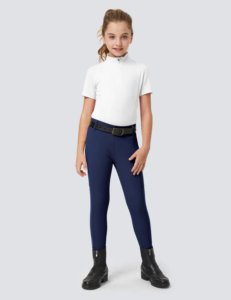 Girls Full Seat Riding Tights Breeches 16