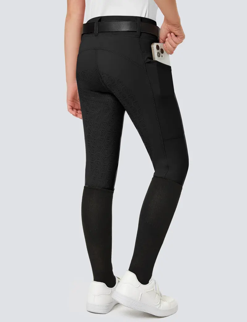 Girls Full Seat Riding Tights Breeches 18