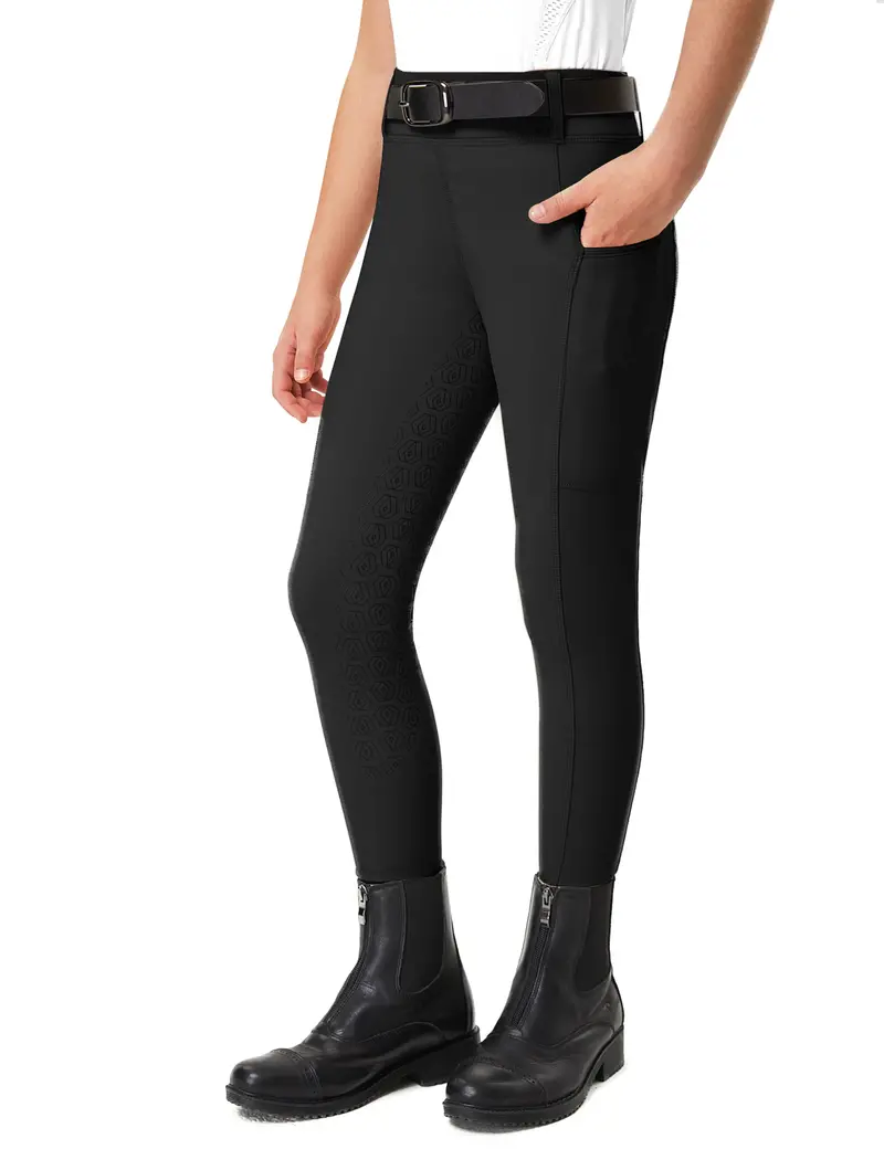 Girls Full Seat Riding Tights Breeches 21