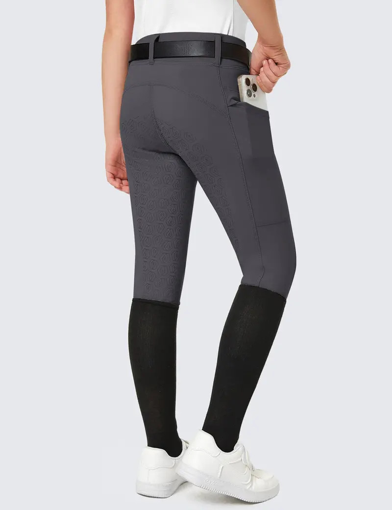 Girls Full Seat Riding Tights Breeches 22