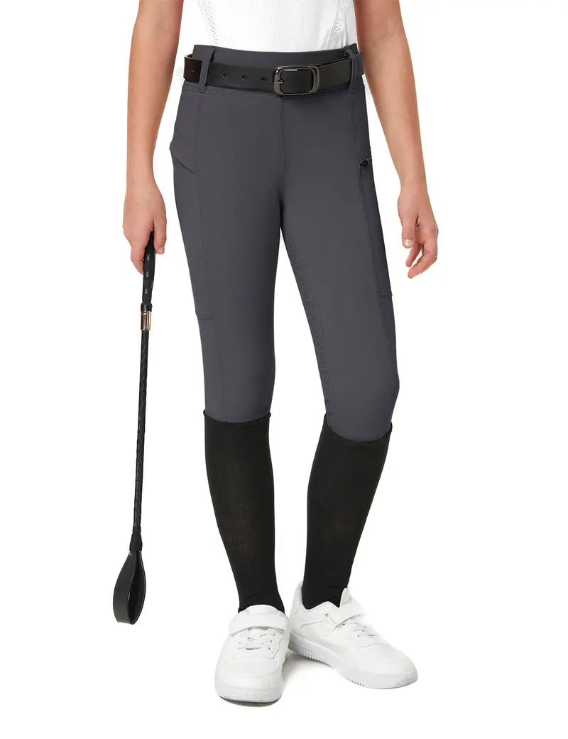 Girls Full Seat Riding Tights Breeches 23