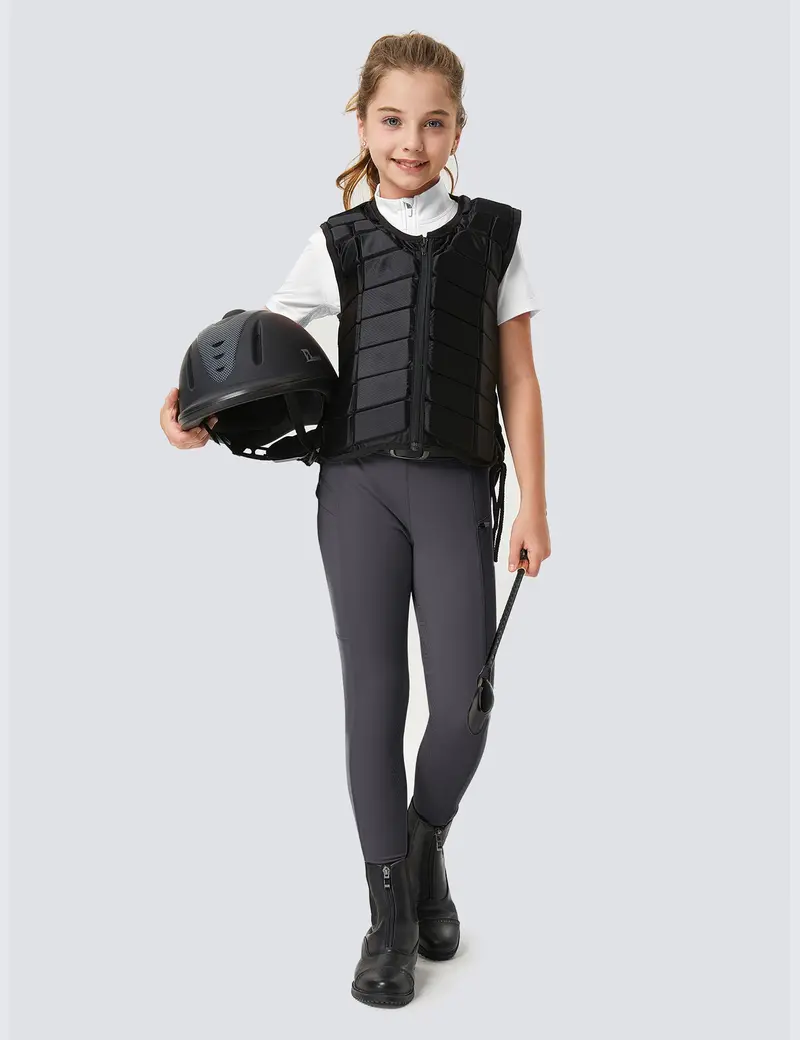 Girls Full Seat Riding Tights Breeches 25