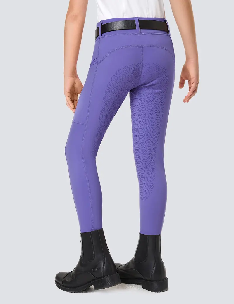 Girls Full Seat Riding Tights Breeches 27