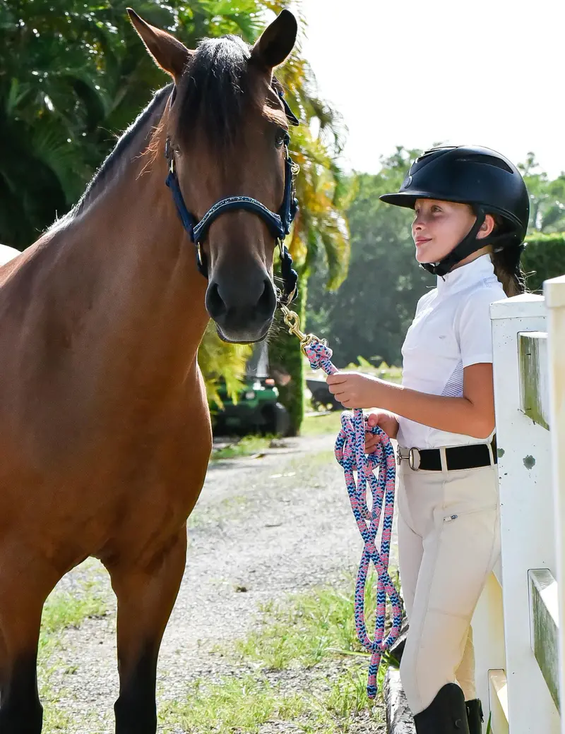 Girls Full Seat Riding Tights Breeches 8