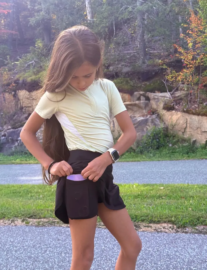 Girls Tennis Golf Skirt With Pockets 10