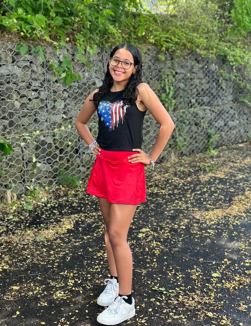 Girls Tennis Golf Skirt With Pockets 22