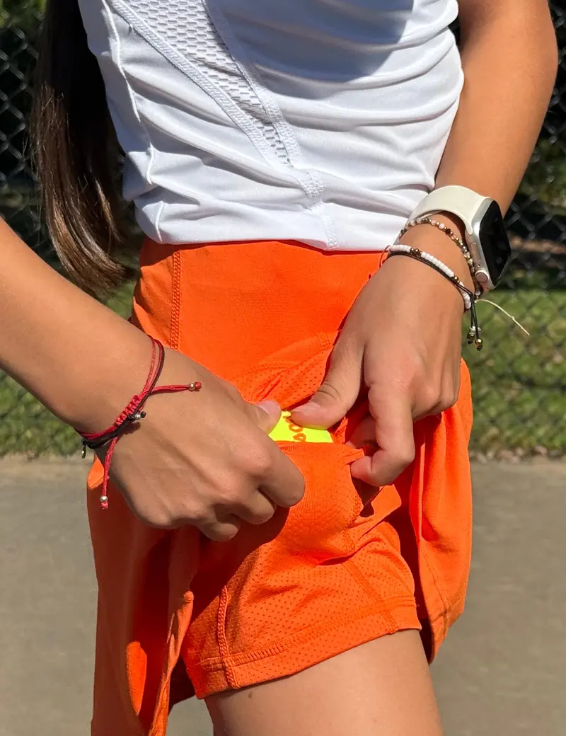 Girls Tennis Golf Skirt With Pockets 4