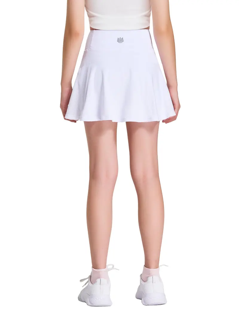 Girls Tennis Golf Skirt With Pockets 7