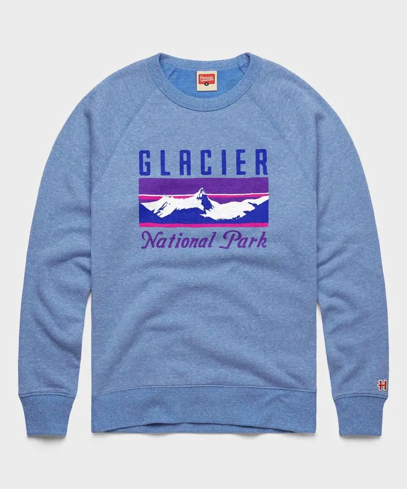 Glacier National Park Crewneck 1