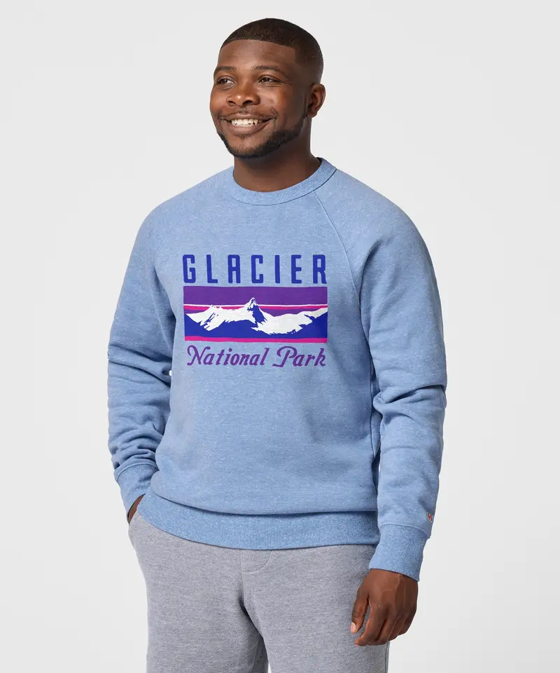 Glacier National Park Crewneck 3