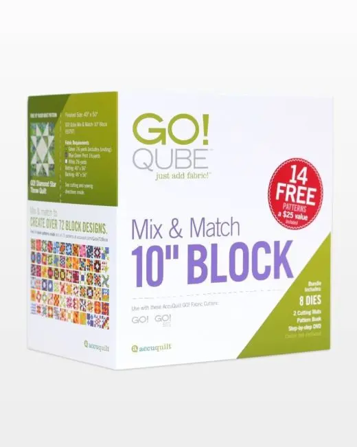 Go! Qube Mix & Match 10" Block 1