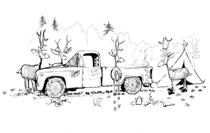Gone Huntin' Print 1