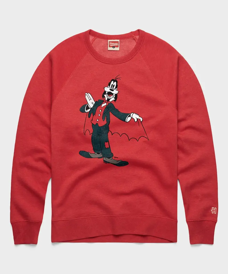 Goofy Halloween Bat Crewneck 1