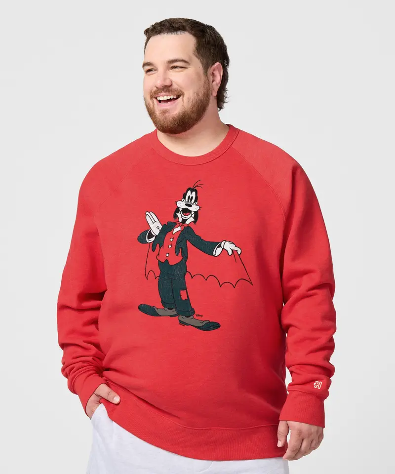 Goofy Halloween Bat Crewneck 3