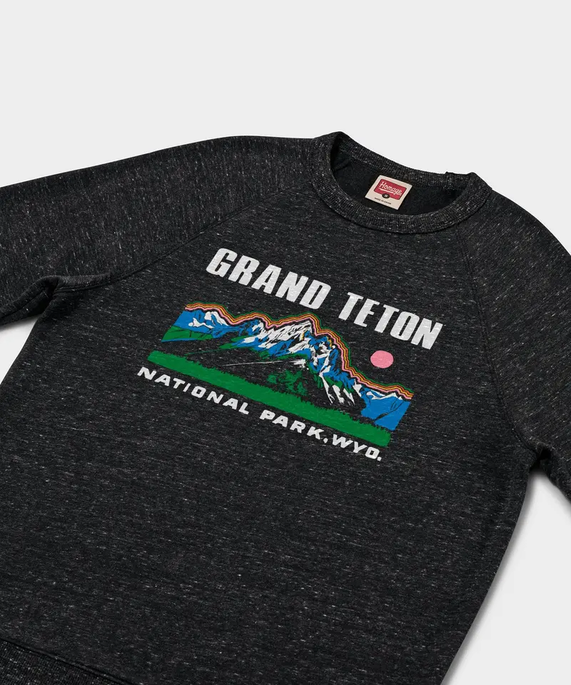 Grand Teton National Park Crewneck 2