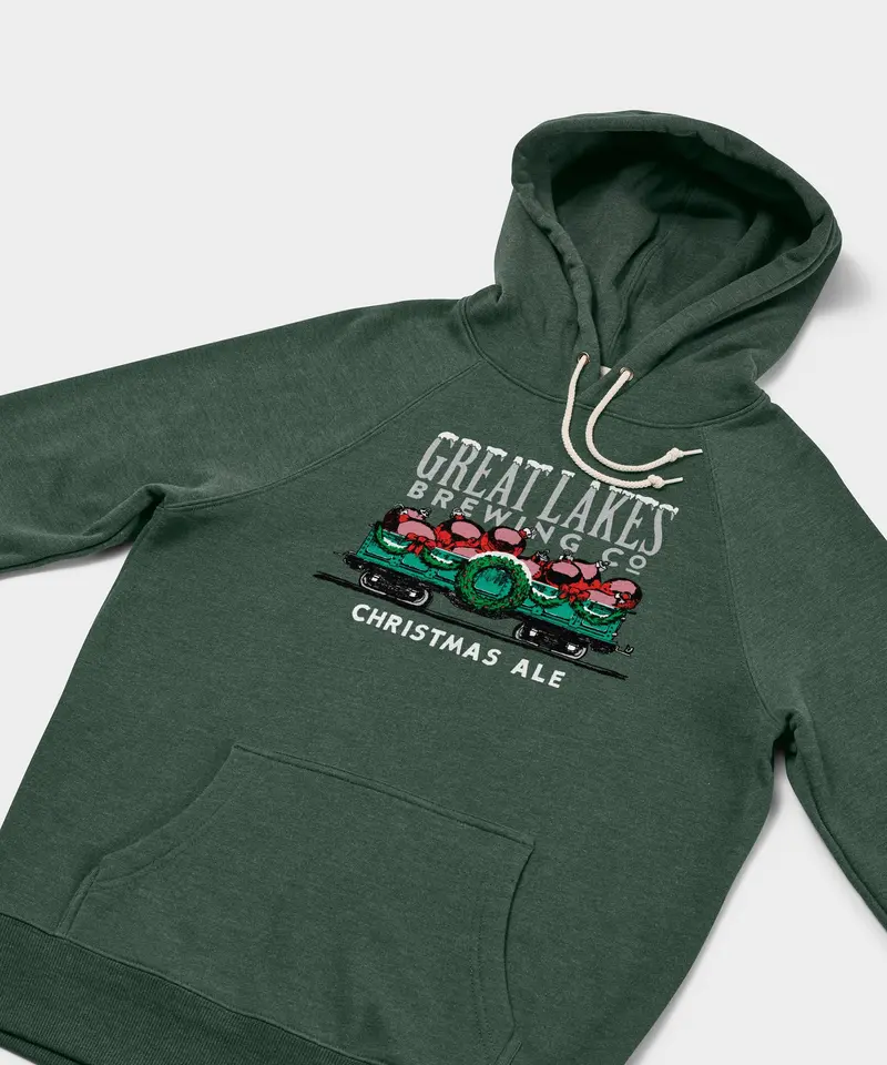 Great Lakes Brewing Co. Christmas Ale 2023 Hoodie 2