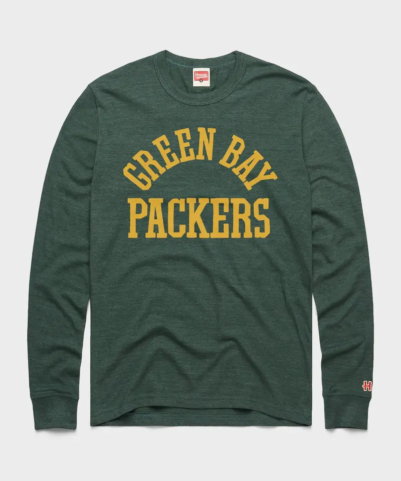 Green Bay Packers Classic Long Sleeve Tee 1