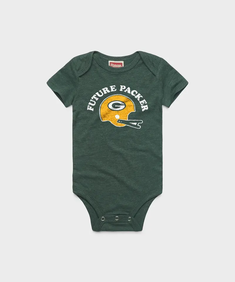 Green Bay Packers Future Packer Baby One Piece 1