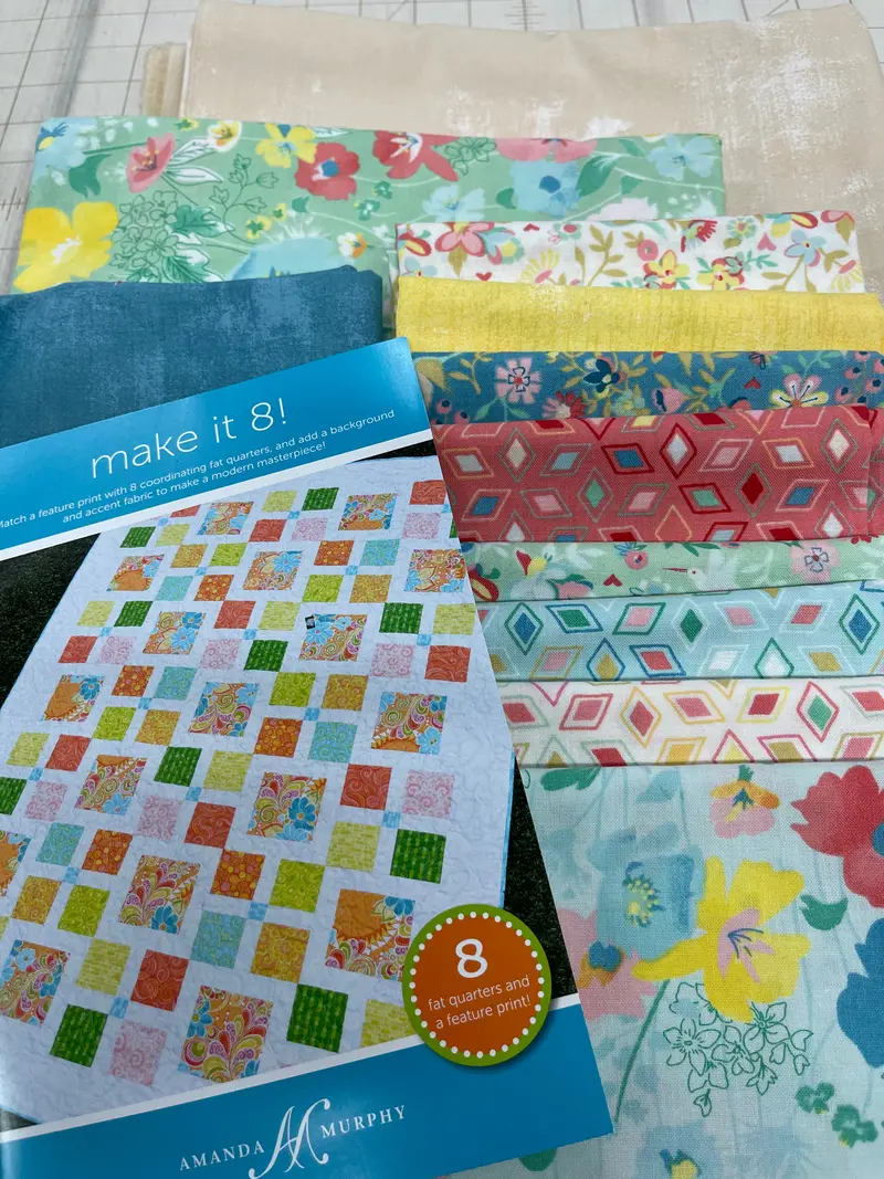 Gypsy Soul Kit, Make It 8! Pattern 60 X 80.  Kit Includes Fabric, Binding, & Pattern. 1