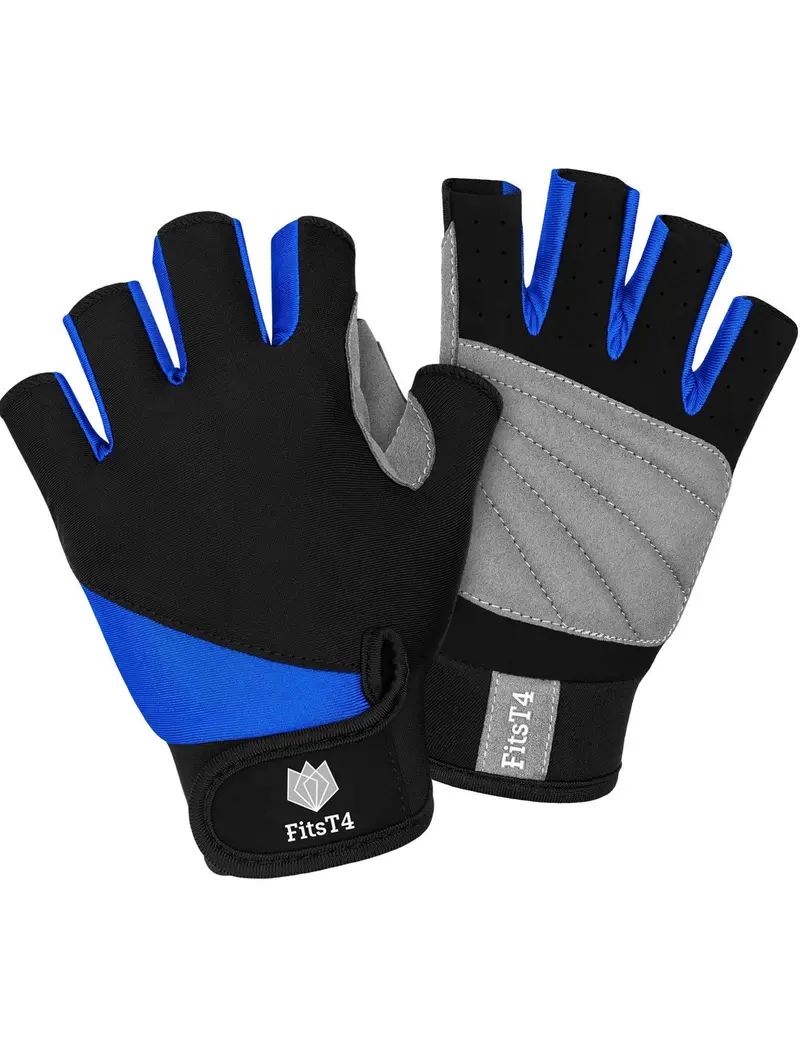 Half Finger Padded Gloves For Water Sports 1