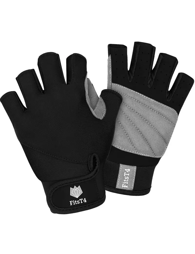 Half-Finger Padded Water Sports Gloves
