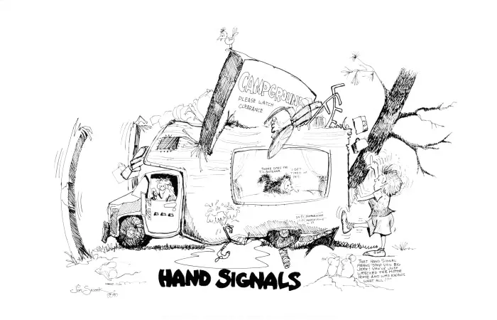 Hand Signals Print 1