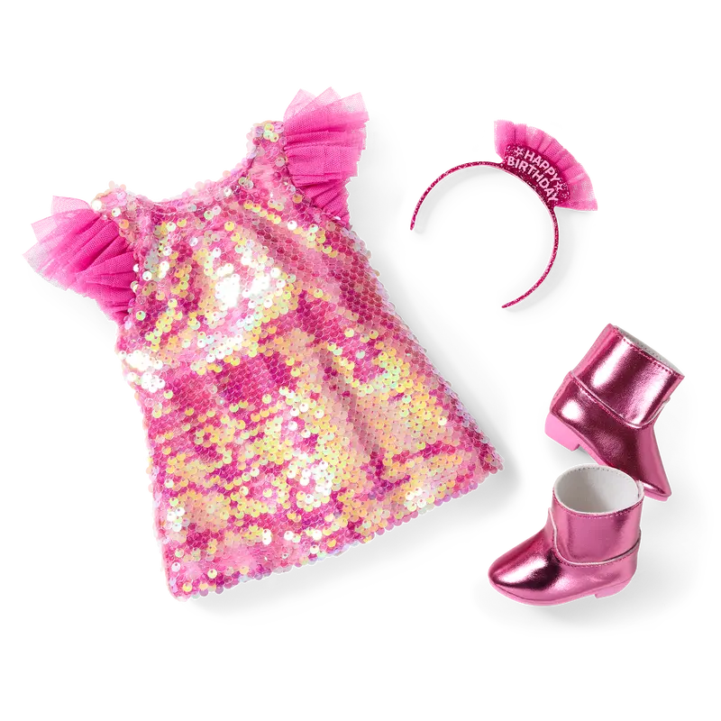 Happy Birthday To You Outfit For 18-Inch Dolls 1