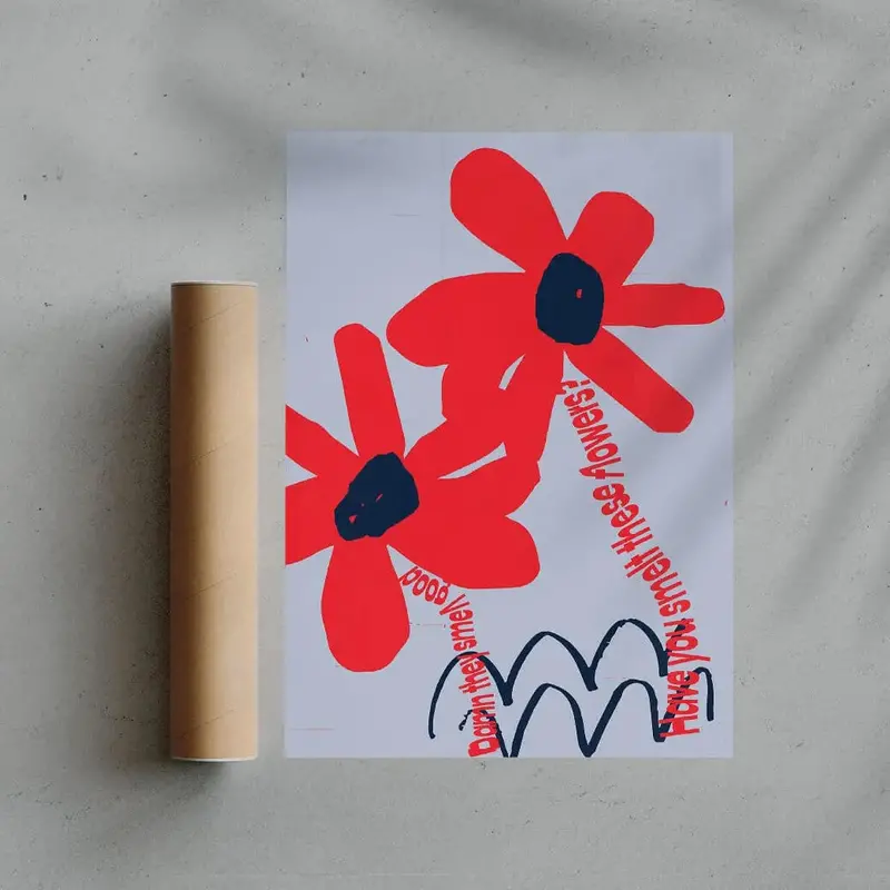 Have You Smelt These Flowers? - Unframed 2