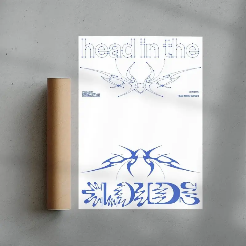 Head In The Clouds (White) 3