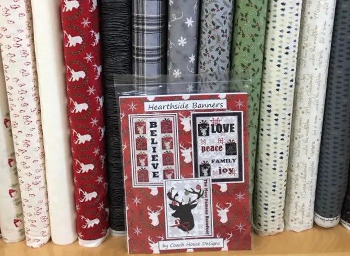 Hearthside Banners By Coach House Design *** Note Pattern Only 1