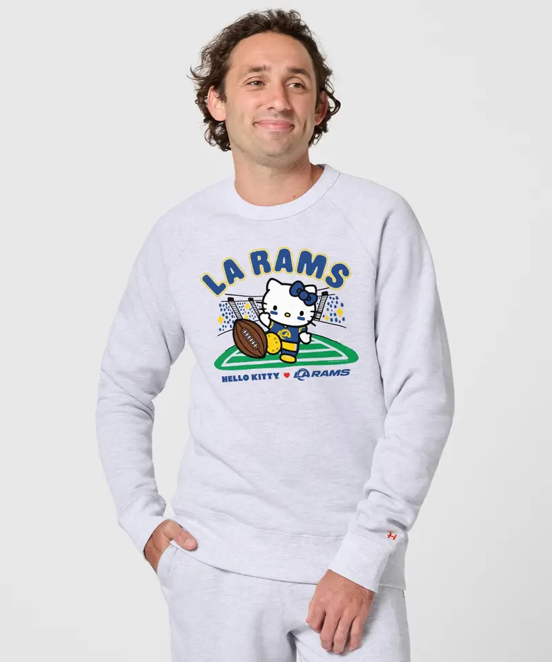 Hello Kitty X Los Angeles Rams Kickoff Crewneck 3