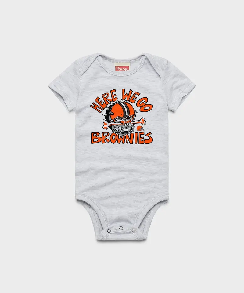 Here We Go Brownies Baby One Piece 1