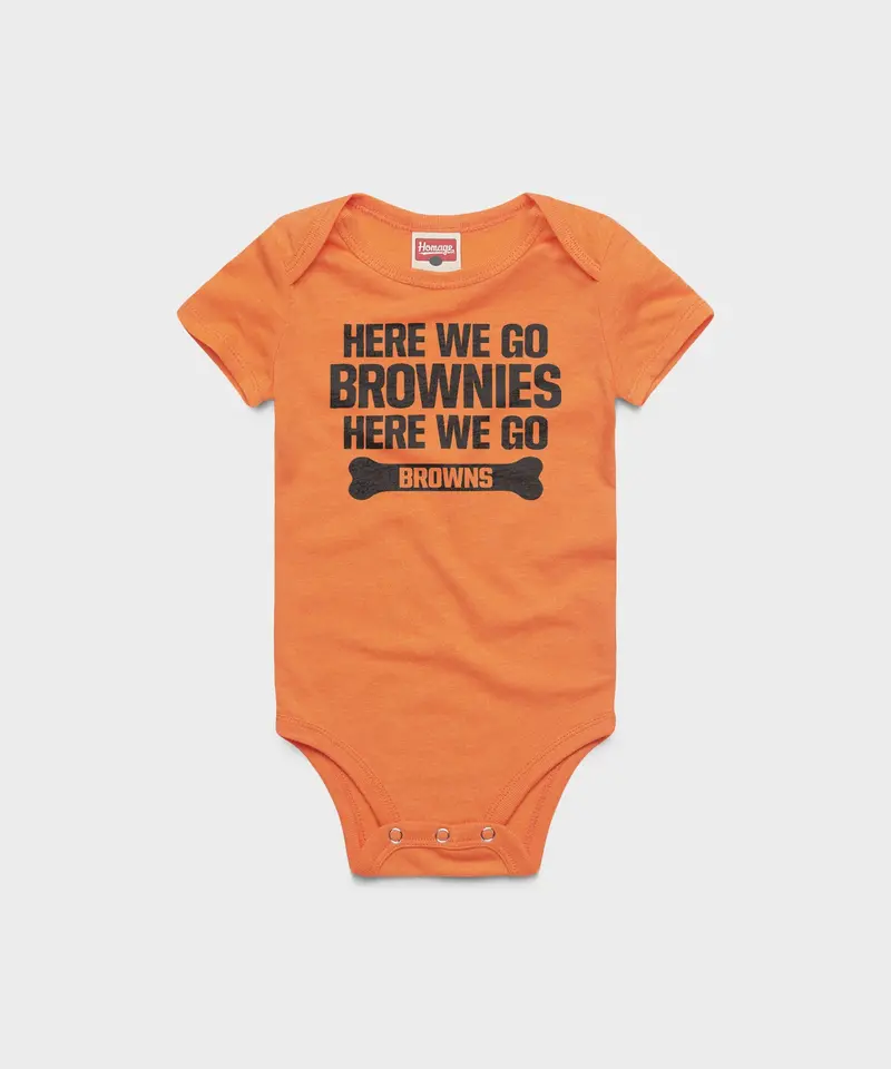 Here We Go Brownies Here We Go Baby One Piece 1
