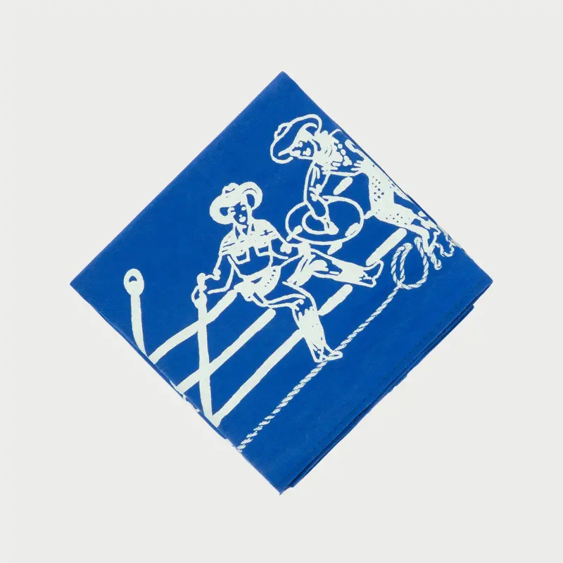 High Horse Bandana (Blue) 1