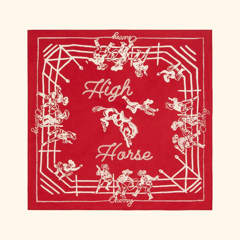 High Horse Bandana (Red) 1