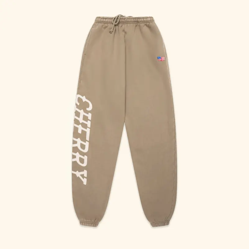 Hollywood Classic Sweatpants (Tan) 1