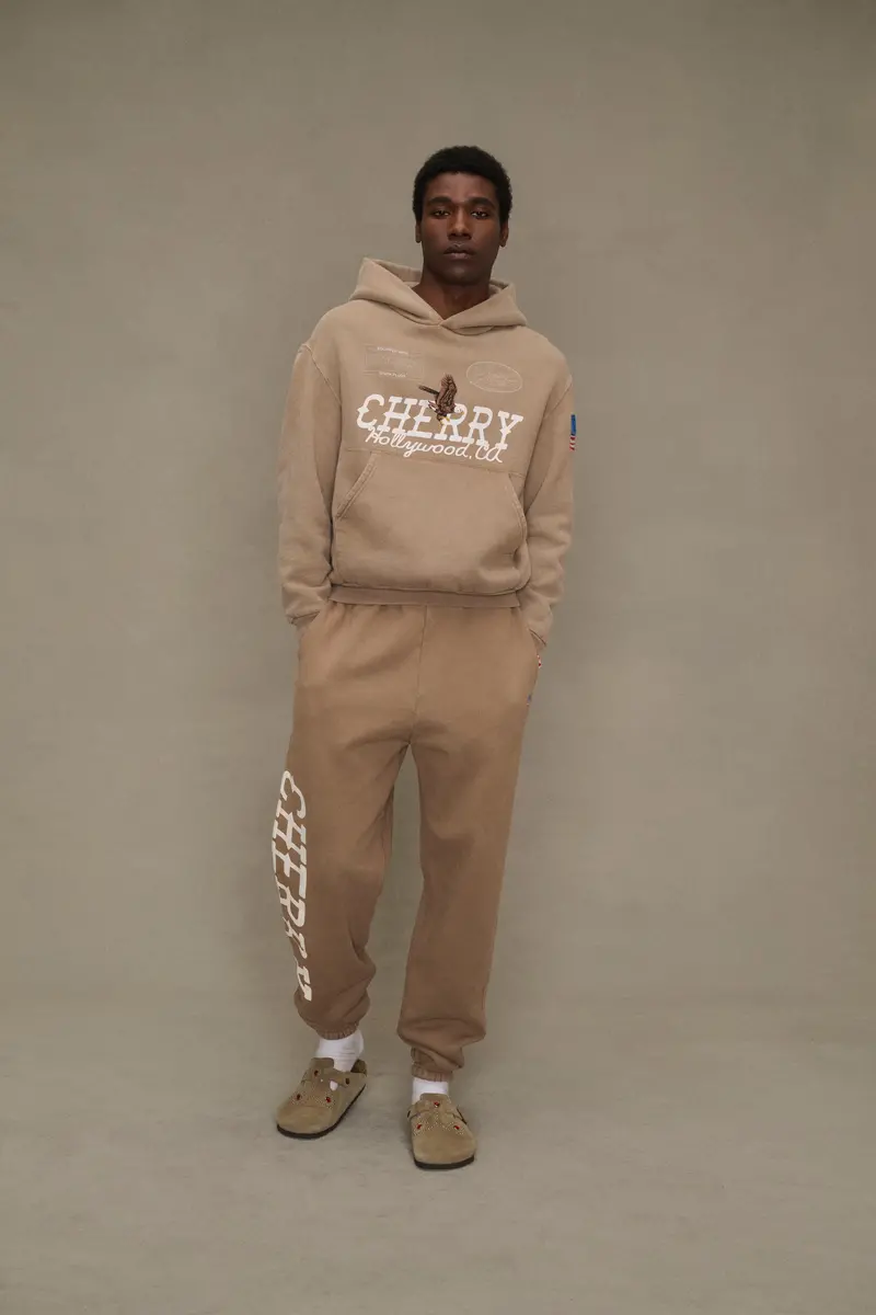 Hollywood Classic Sweatpants (Tan) 2